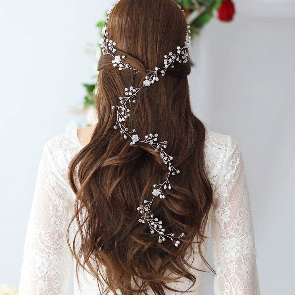 Crystal and Rhinestone Wedding Hair Piece